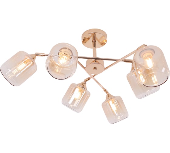 Люстра Schaffner Vicino 4090-6, цвет золото, 360 Вт Vicino 4090-6 FGD