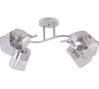 Люстра Schaffner Repollo 4085-4, цвет белый/хром, 240 Вт Repollo 4085-4 WH+CR