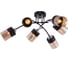 Люстра Schaffner Locali 4080-6, цвет черный/хром, 360 Вт Locali 4080-6 BK+CR 2