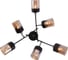 Люстра Schaffner Locali 4080-6, цвет черный/хром, 360 Вт Locali 4080-6 BK+CR 3