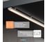 Набор накладного профиля для светодиодной ленты Baulamp серебро 17х7х2000мм с заглушками и рассеивателем (3шт) 50010_3 4