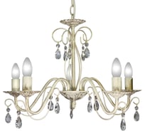 Подвесная люстра ПЕТРАСВЕТ 5 ламп Аврора российского производства S1155-5