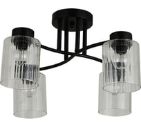 Люстра Schaffner 4xE27/40W (48*48*26) Maestra 4530-4 BK