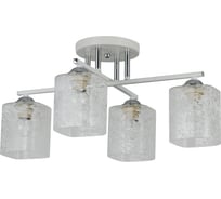 Люстра Schaffner 4xE27/40W (52*38*24) Epoca 4580-4 WH+CR