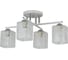 Люстра Schaffner 4xE27/40W (52*38*24) Epoca 4580-4 WH+CR 1