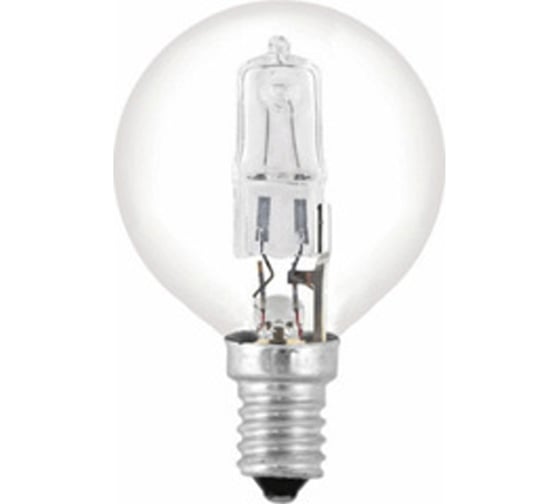 Энергосберегающая галогенная лампа Camelion G45, 42W, E14 10573