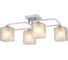 Люстра Schaffner 4xE27/40W (54*31*21) Gafas 4600-4 WH+CR 2