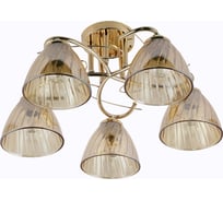 Люстра Schaffner 5xE27/40W (48*48*23) Ribete 4685-5 GD