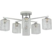 Люстра Schaffner 6xE27/40W (66*66*25) Epoca 4580-6 WH+CR