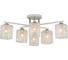 Люстра Schaffner 6xE27/40W (66*66*25) Epoca 4580-6 WH+CR 2