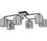 Люстра Schaffner 6xE27/40W (62*40*21) Gafas 4600-6 BK+CR 1
