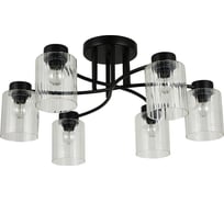 Люстра Schaffner 6xE27/40W (59*59*27) Maestra 4530-6 BK