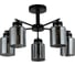 Люстра Schaffner 5xE27/40W (52*52*30) Ferrico 4590-5 BK 1