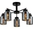 Люстра Schaffner 5xE27/40W (52*52*30) Ferrico 4590-5 BK 2