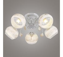 Потолочная люстра Ritter VERONA 5хE27, золото, патина 52531 8