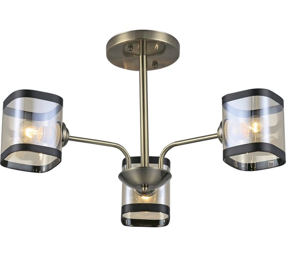 Люстра RITTER Modern 00592/3 3хE27, бронза 52551 6