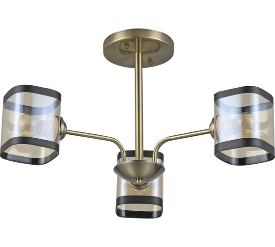 Люстра RITTER Modern 00592/3 3хE27, бронза 52551 6