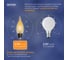 Светодиодная лампочка ФОТОН филаментная LED FL BXS35-S 4Вт E27 2200К, теплый свет, 23963 8