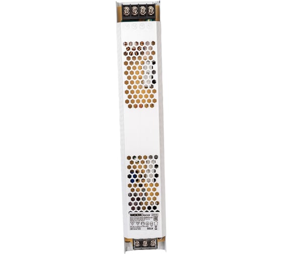 Блок питания Wolta Decor для светодиодной ленты 200Вт 12В IP20 WLD-200W/01-12V 1