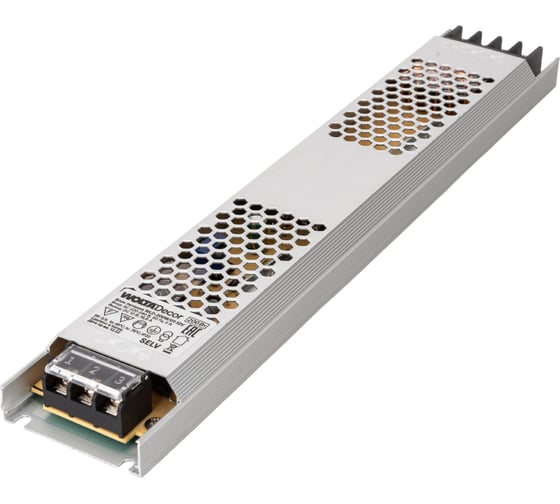 Блок питания Wolta Decor для светодиодной ленты 200Вт 12В IP20 WLD-200W/01-12V