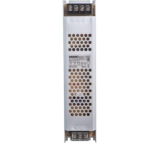 Блок питания Wolta Decor для светодиодной ленты 150Вт 12В IP20 WLD-150W/01-12V