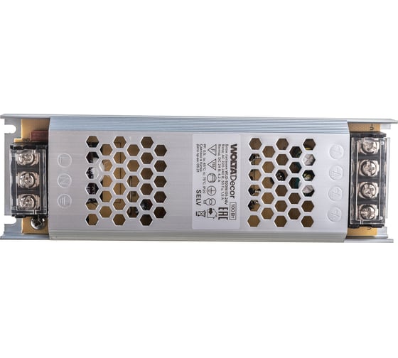 Блок питания Wolta Decor для светодиодной ленты 100Вт 24В IP20 WLD-100W/01-24V