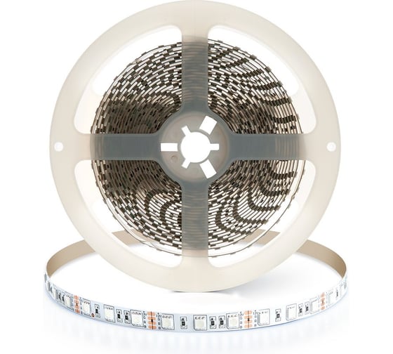 Светодиодная лента FERON LS606/ 60SMD 5050 /м 14,4Вт/м 12V 5000х10х2,32мм RGB 41449