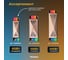 Светодиодная лента для бани, сауны и улицы Baulamp 3 метра 3000К термостойкая в силиконе 24v 53040 18