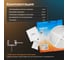 Светодиодная лента для бани, сауны и улицы Baulamp 3 метра 4000К термостойкая в силиконе 24v 53041 15