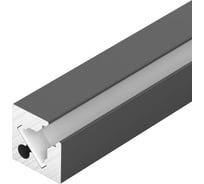 Профиль с экраном Arlight SL-KANT-H10-SQUARE-2000 IRON GREY 1комплект 055325