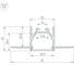 Профиль Arlight LINIA25-FANTOM-2000 ANOD 2м 053806 2
