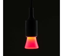 Светодиодная лампа Luazon Lighting декоративная "Фонарик", 5 SMD2835, для белт-лайта, красный 2580328