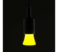 Светодиодная лампа Luazon Lighting декоративная "Фонарик", 5 SMD2835, для белт-лайта, желтый 2580329