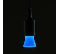 Светодиодная лампа Luazon Lighting декоративная "Фонарик", 5 SMD2835, для белт-лайта, синий 2580326