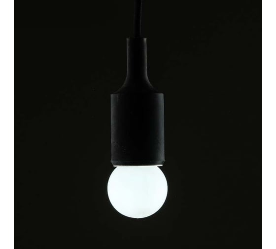 Светодиодная лампа Luazon Lighting декоративная G45, Е27, 1,5 Вт, для белт-лайта, белый 2580320