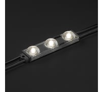 Светодиодный модуль MAKSILED 25 шт, 1.44Вт, 12В, IP67, 3smd 2835, 240лм, 7800-8600K ML-M3NHL-2835-CW-12V