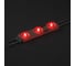 Светодиодный модуль MAKSILED 25 шт, 1.44Вт, 12В, IP67, 3smd 2835, 50лм, красный ML-M3NHL-2835-R-12V 1