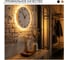 Светильник настенный с часами Citilux MARES LED CL246016 9
