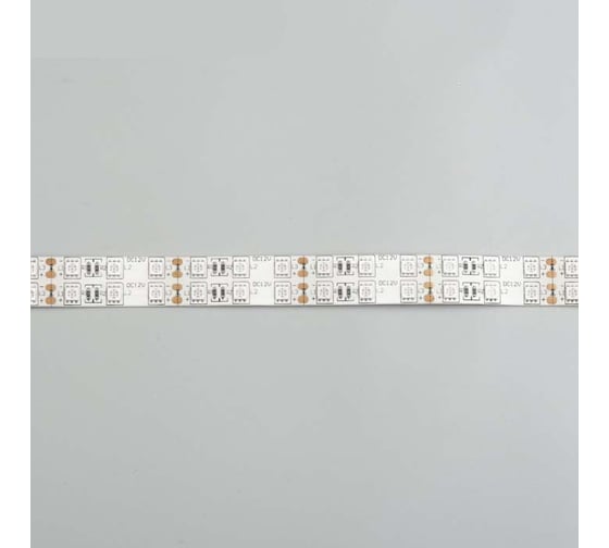 Светодиодная лента Luazon 12В, SMD5050, 5 м, IP65, 120 LED, 28.8 Вт/м, 10-12 Лм/1 LED, DC, ЖЁЛТЫЙ 848561