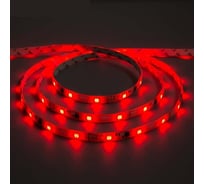 Светодиодная лента Luazon Бегущий огонь DC 12 В, 7.2Втм, 30SMD5050, 5м, IP65, автономная, КРАСНЫЙ 848580