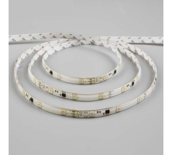 Светодиодная лента Luazon Бегущий огонь DC 12 В, 7.2Втм, 30SMD5050, 5м, IP65, автономная, КРАСНЫЙ 848580