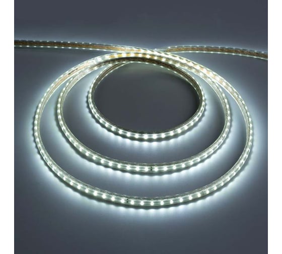 Светодиодная лента Luazon 220В,SMD3014, 100 м, IP68, 108 LED, БЕЛЫЙ 2566582