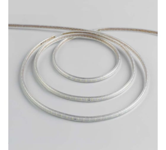 Светодиодная лента Luazon 220В,SMD3014, 100 м, IP68, 108 LED, БЕЛЫЙ 2566582