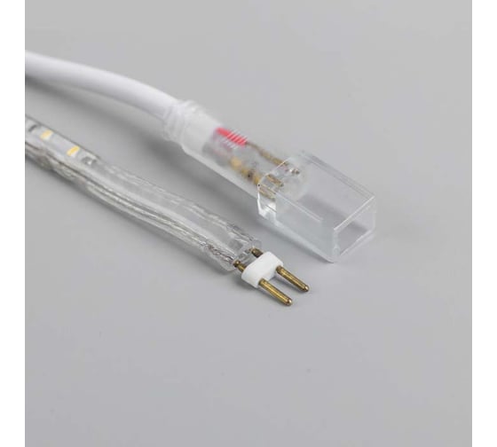 Светодиодная лента Luazon 220В,SMD3014, 100 м, IP68, 108 LED, БЕЛЫЙ 2566582