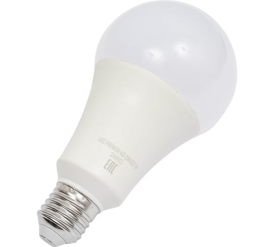 Светодиодная лампа Включай 4000K 220V LED PREMIUM А80-25W-E27-W ЛОН 1200954