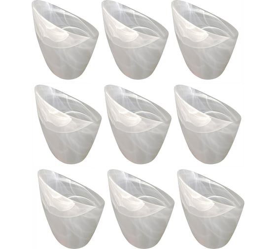 Комплект плафонов JUPITER LIGHTING Копыто алеб мат 9