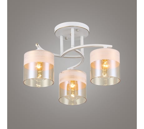 Люстра Ritter Modern 00584/3 3хE27, белое золото 52549 3