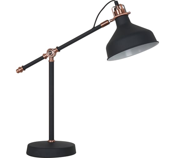 Настольный светильник Camelion Amsterdam KD-425 C62 черный + медь 13014