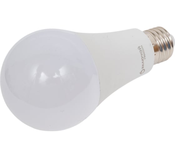 Светодиодная лампа Включай 20W E27 A65 6500K 220V LED PREMIUM А65-20W-E27-WW ЛОН 1198676