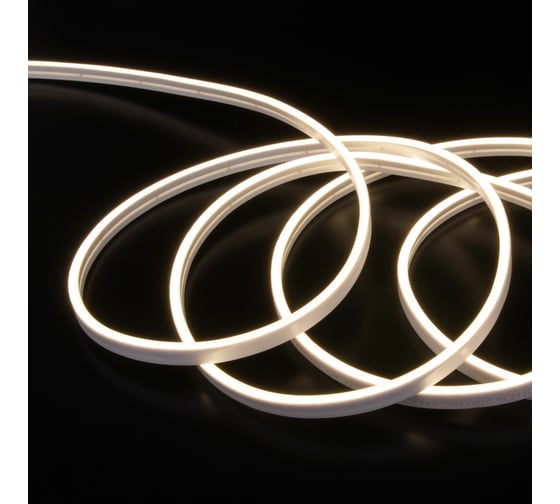 Гибкий неон с боковым свечением Elektrostandard 24V, 10W, 120Led, 2835, IP65, 4200K, дневной белый, 5 м a056259